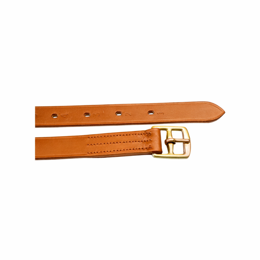 SUPERIOR STIRRUPS LEATHER COGNAC