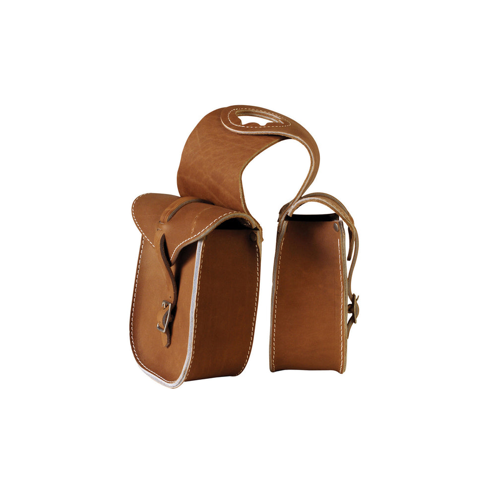 LEATHER LAKOTA BASIC FRONT SADDLEBAG NATURAL