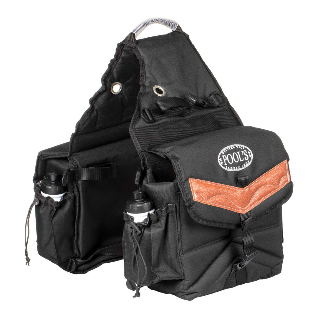 PADDED REAR SADDLE BAG 2 POCKETS