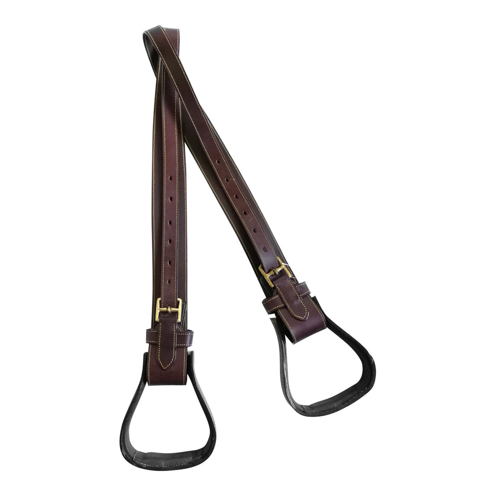 FENDER & STIRRUPS AUSTRALIAN SADDLE BROWN