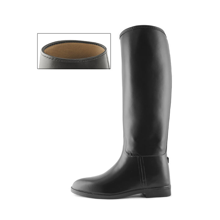 PRO TECH RUBBER BOOTS. SIZE 29-35 BLACK