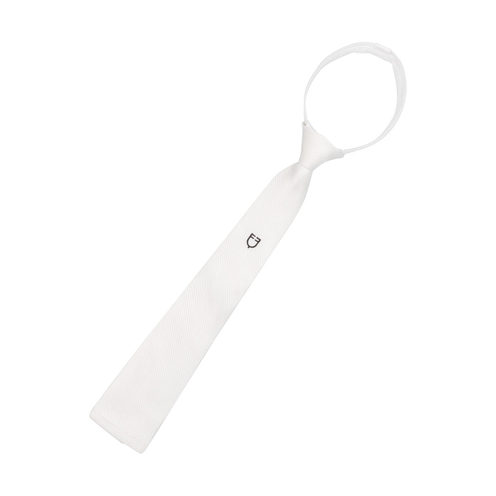 COMPETITION SQUARED HONEYCOMB TIE WHITE