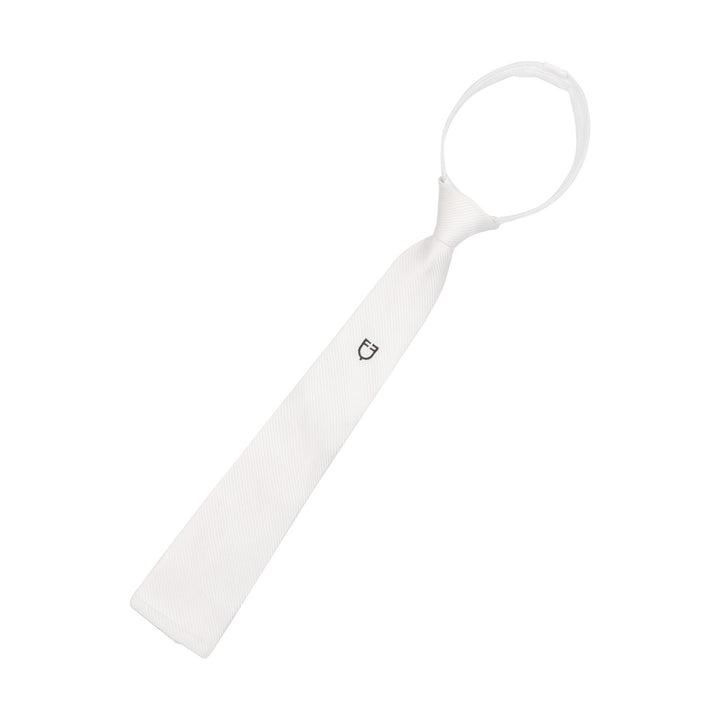 COMPETITION SQUARED HONEYCOMB TIE WHITE