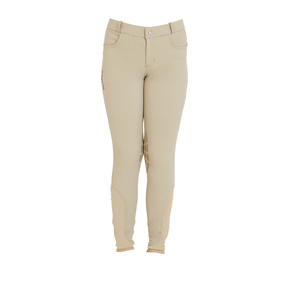 Kids' unisex breeches in technical fabric BEIGE
