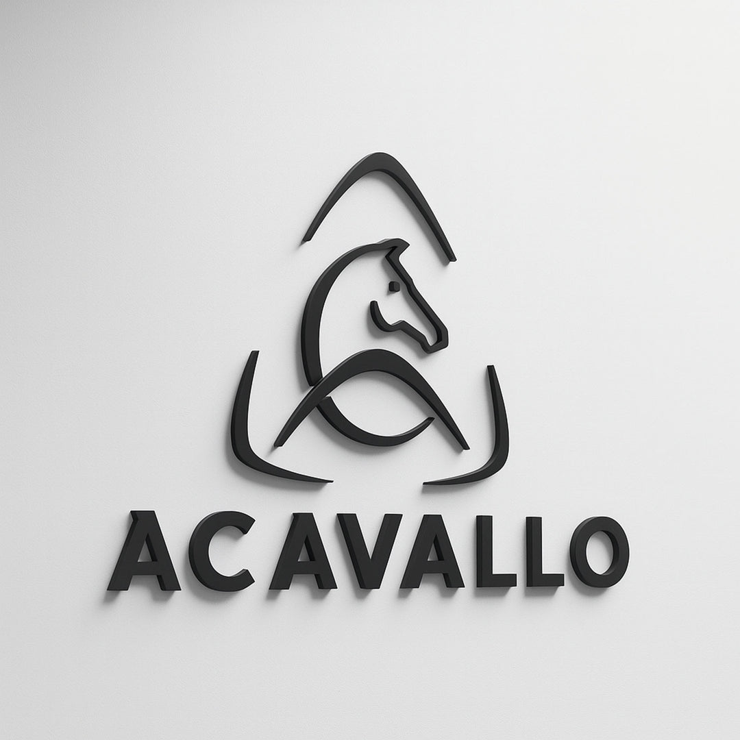 CONTRACT LOGO ACAVALLO PRE-SPACED FOR WALL h 35cm