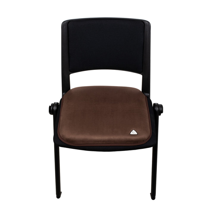 Chair seat saver Classic gel suede BROWN