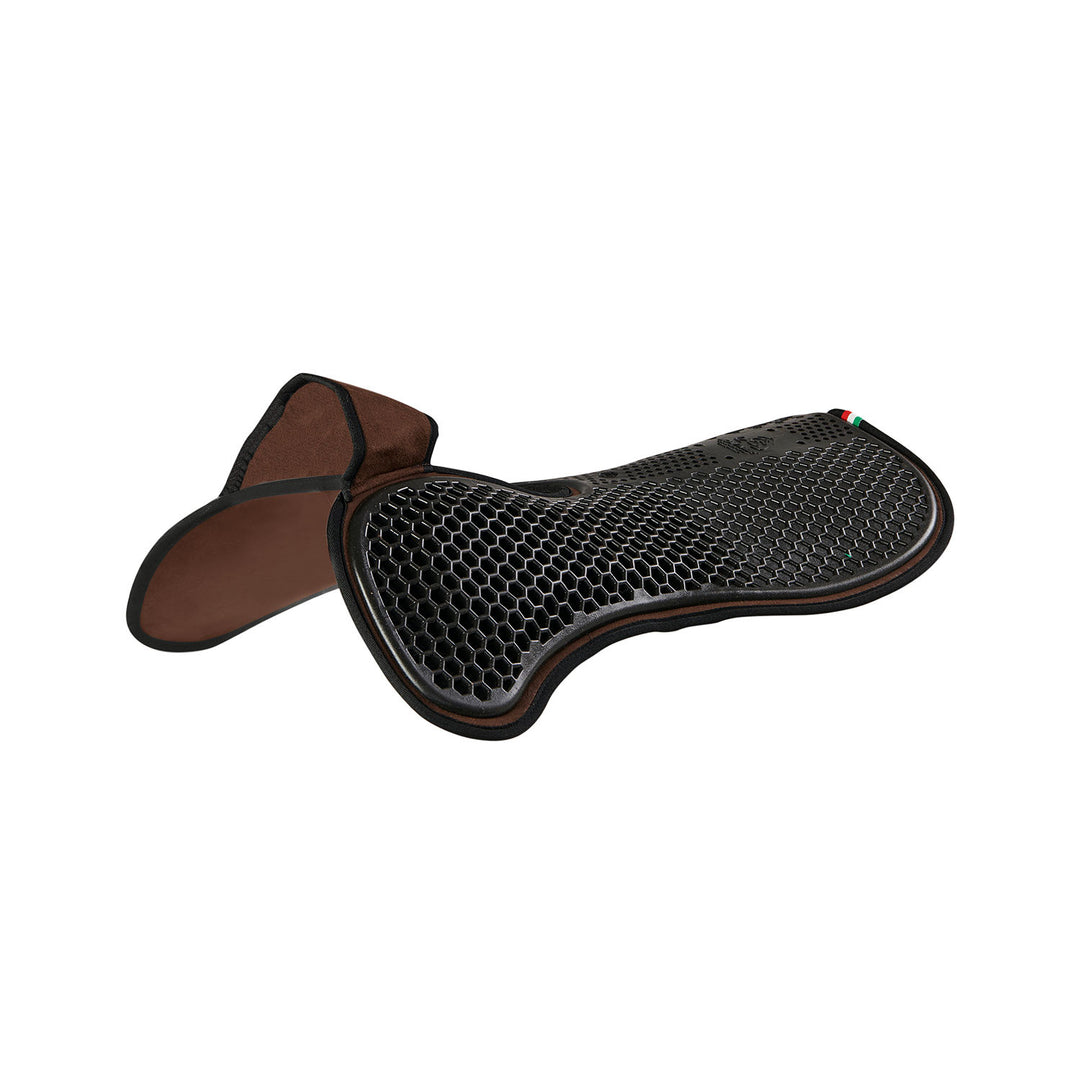 Pad SP WFS suede Hexagonal gel front riser BROWN