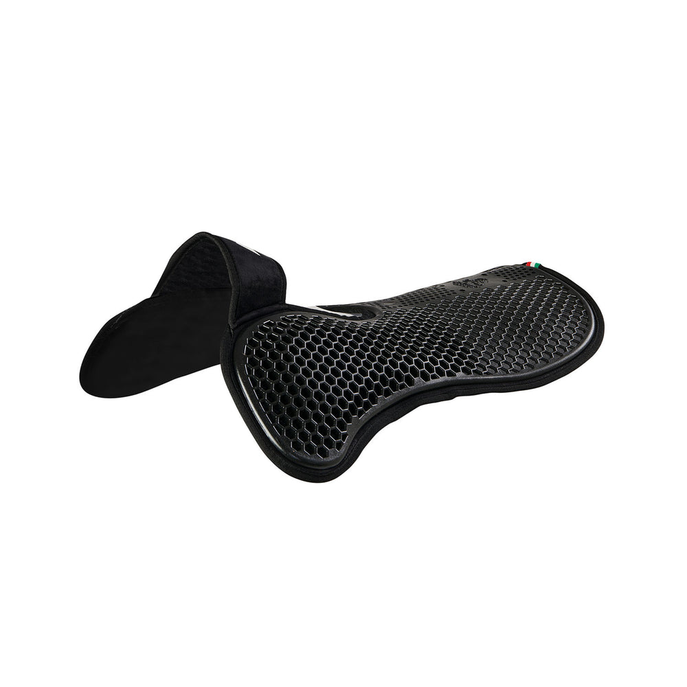 Pad SP WFS suede Hexagonal gel front riser BLACK