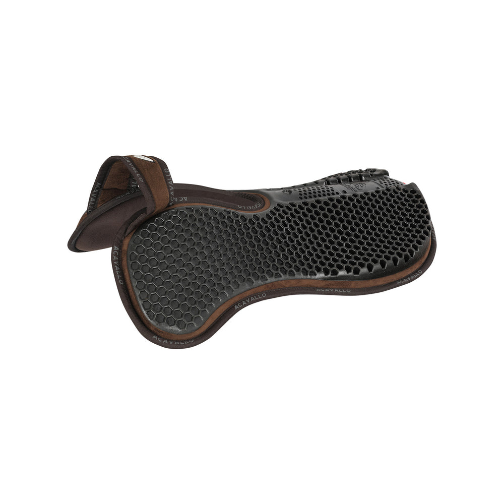 Pad MF WFS suede Hexagonal gel rear riser BROWN