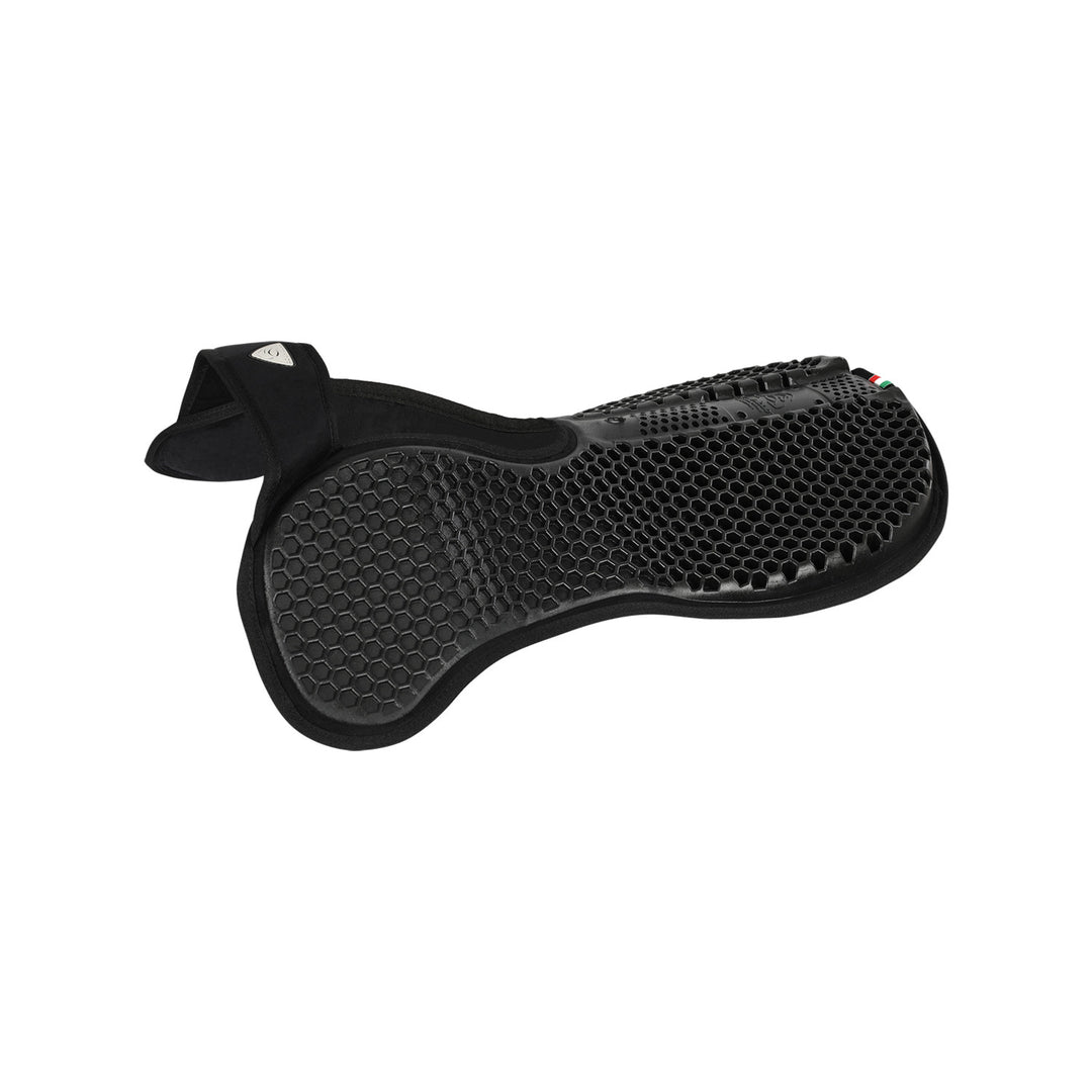 Pad WFS suede Hexagonal gel rear riser BLACK