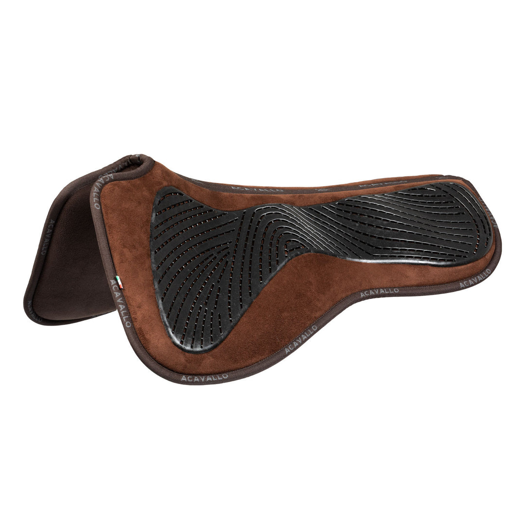 Dressage Pad MF JCCS CW-CS suede gel grip fla BROWN