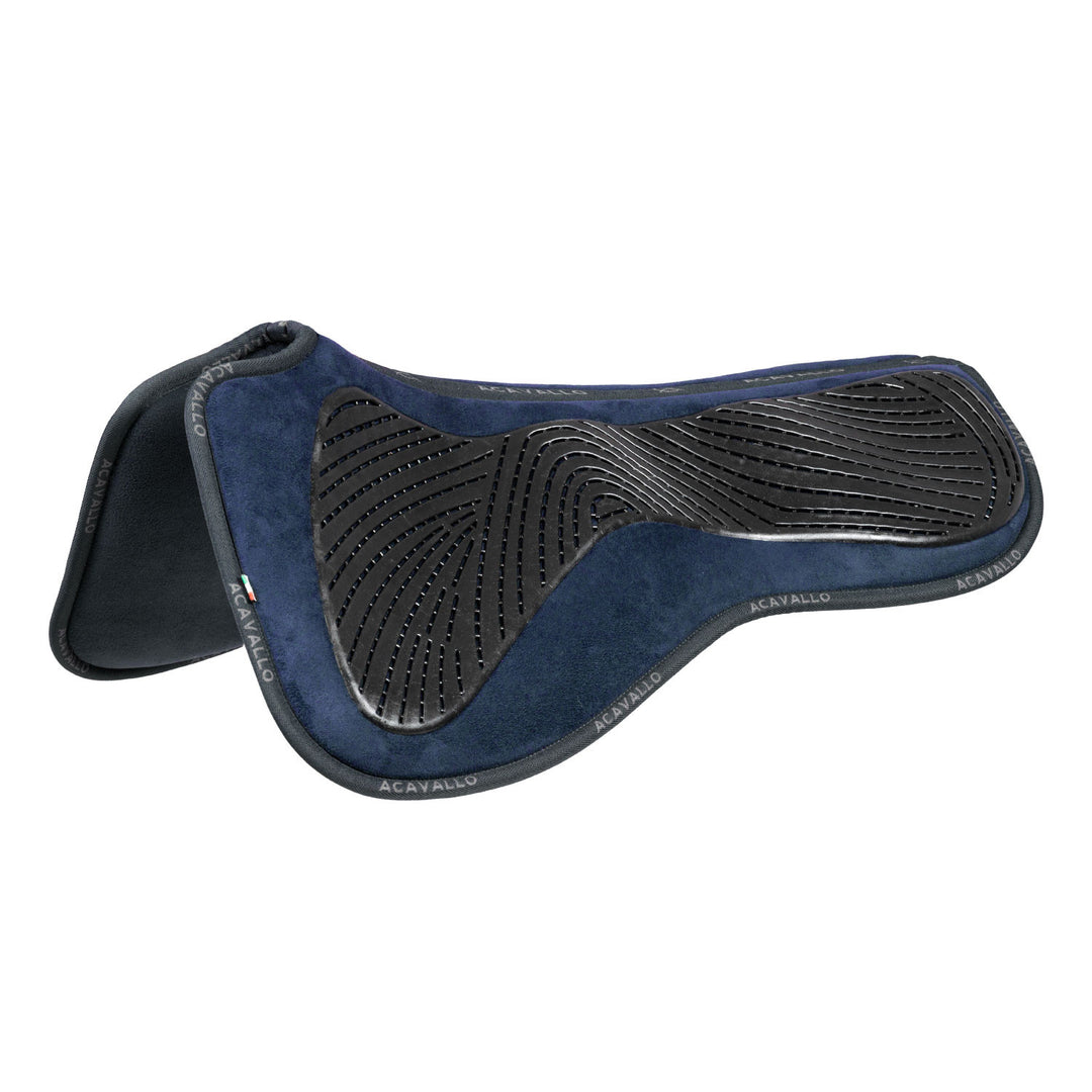 Dressage Pad MF JCCS CW-CS suede gel grip fla BLUE