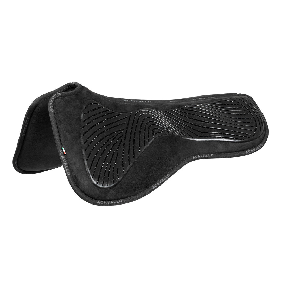Dressage Pad MF JCCS CW-CS suede gel grip fla BLACK