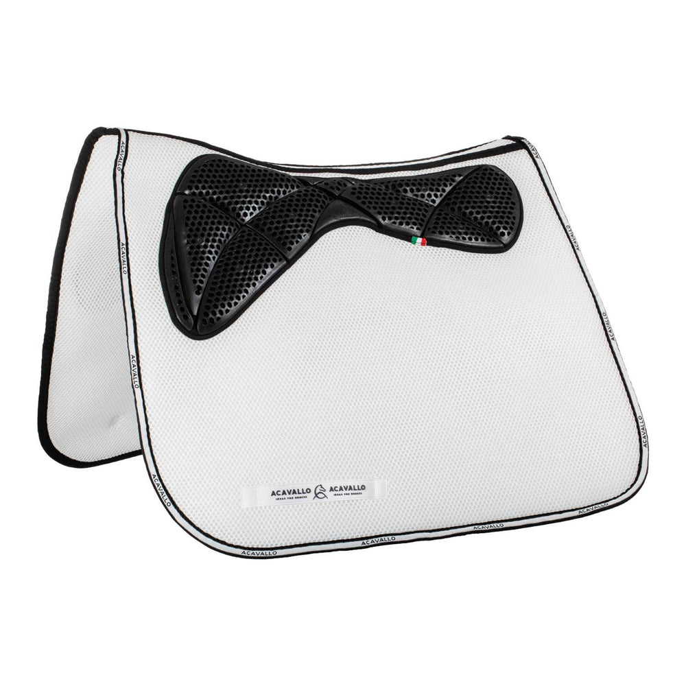 Saddle pad DS CW-3DS memory foam 3D spacer ge WHITE