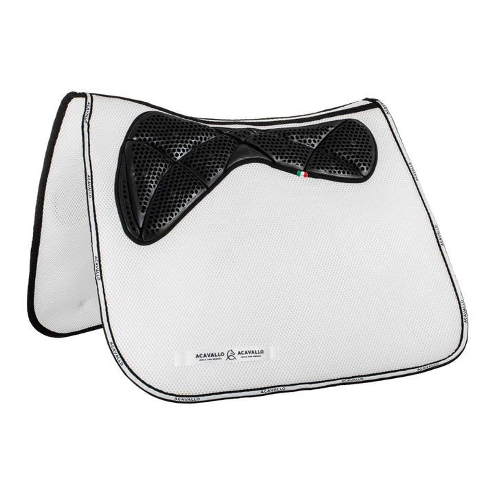 Saddle pad DS CW-3DS memory foam 3D spacer ge WHITE