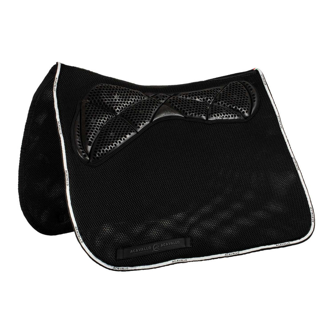 Saddle pad DS CW-3DS memory foam 3D spacer ge BLACK