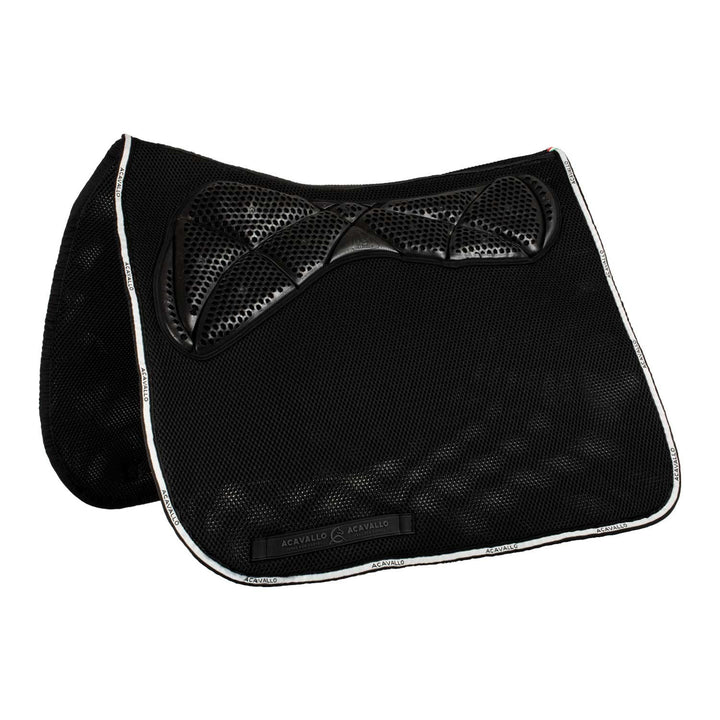 Saddle pad DS CW-3DS memory foam 3D spacer ge BLACK