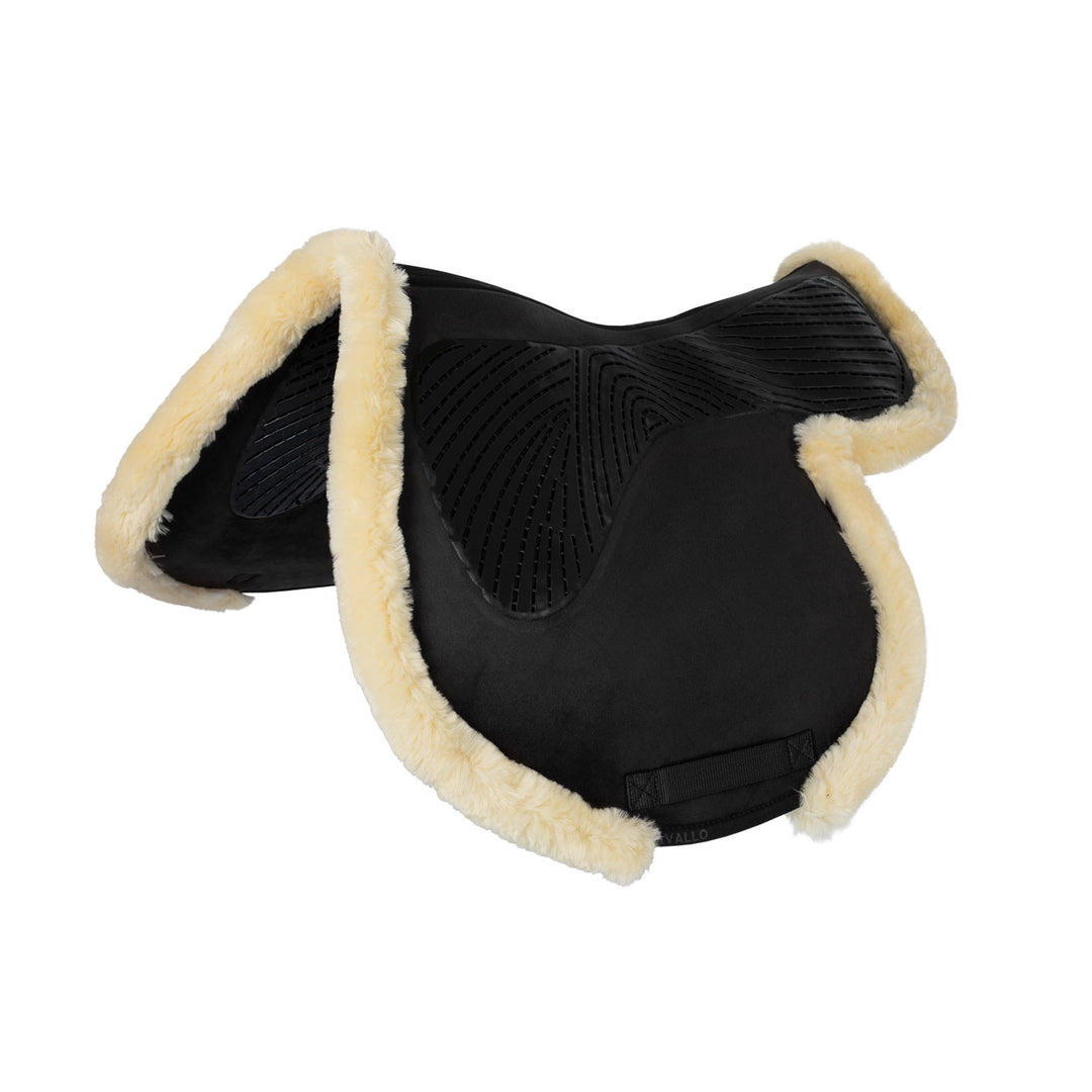 Saddle pad JS-S CW-CS cut-out Numnah twin sid BLACK