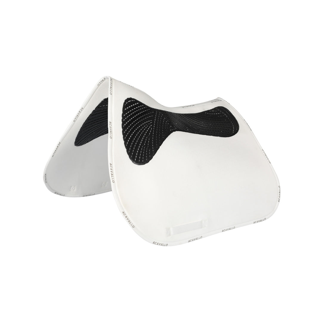 Saddle pad JS CW-CS twin sided gel grip WHITE