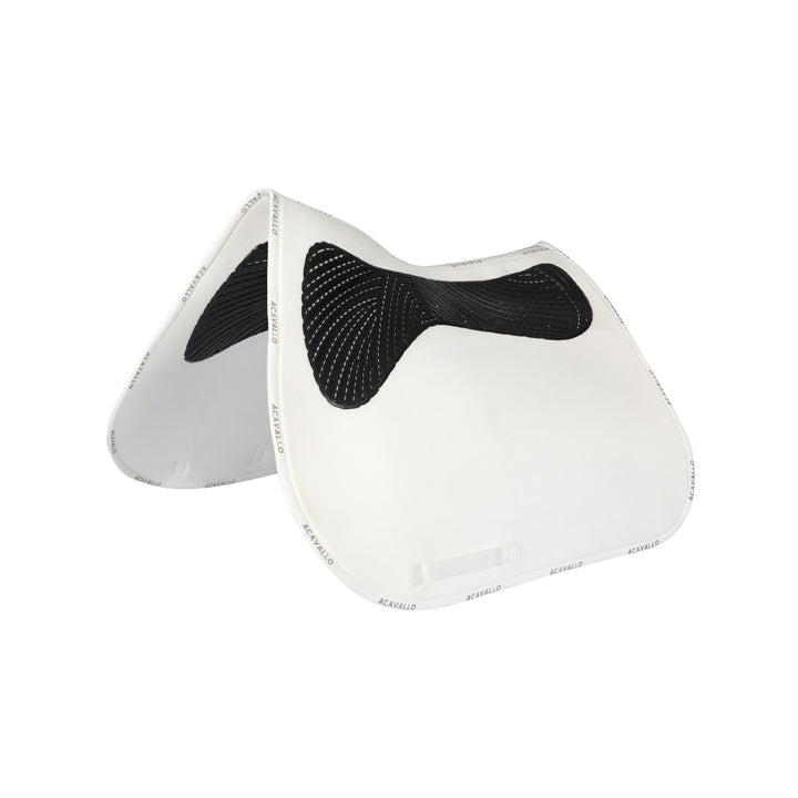 Saddle pad JS CW-CS twin sided gel grip WHITE