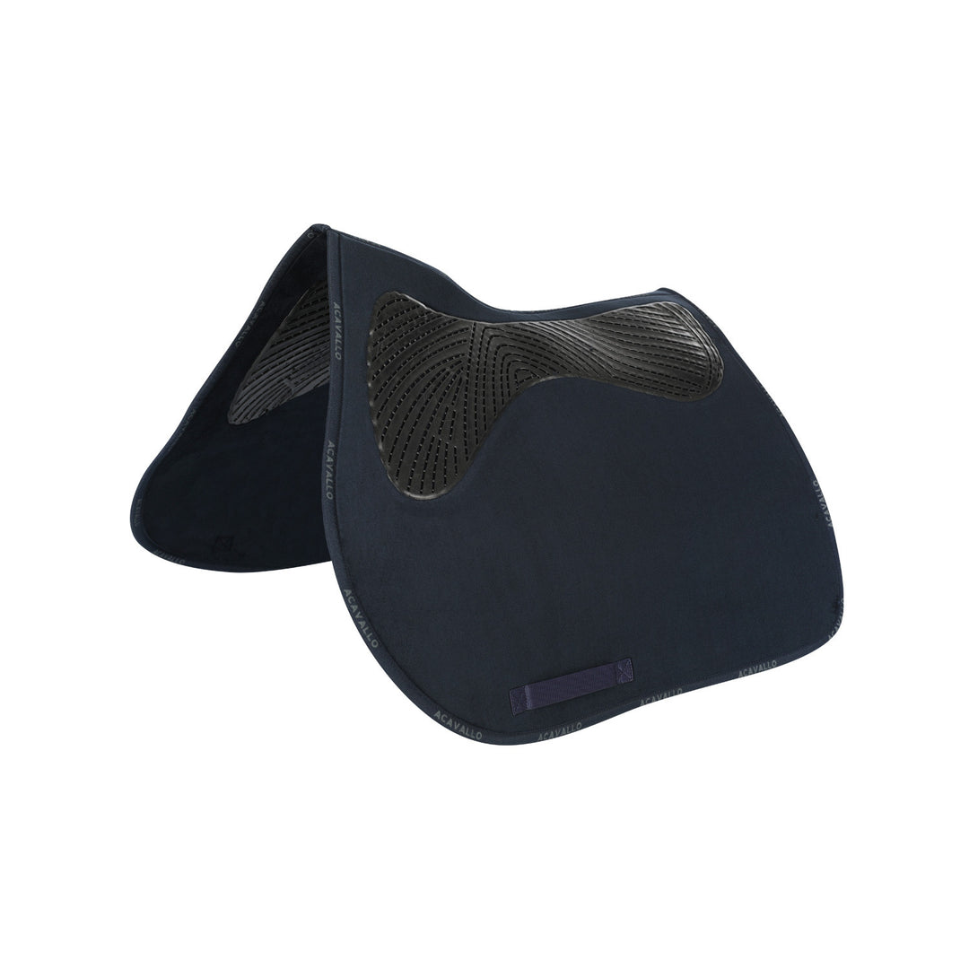 Saddle pad JS CW-CS twin sided gel grip BLUE