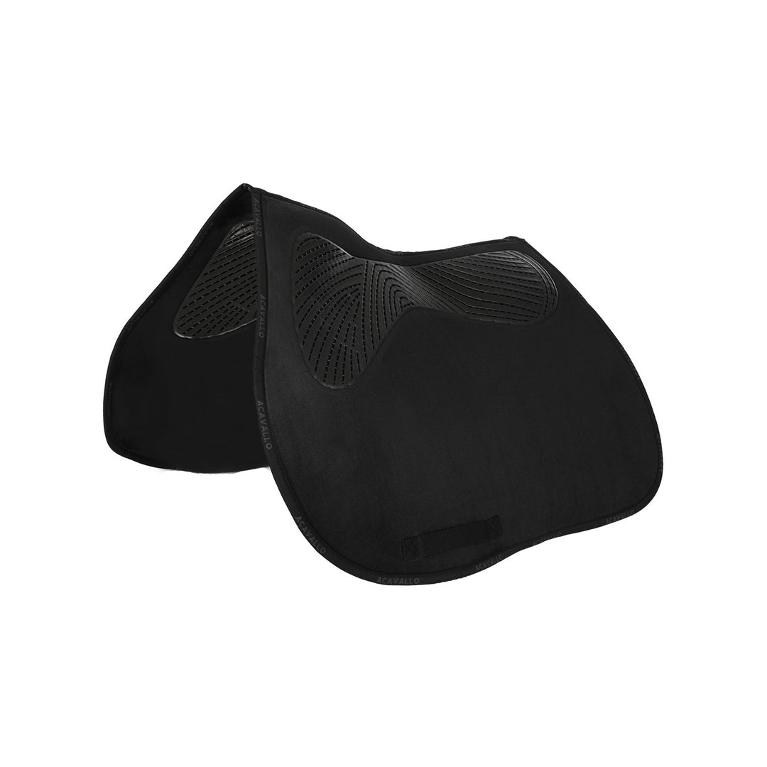 Saddle pad JS CW-CS twin sided gel grip BLACK