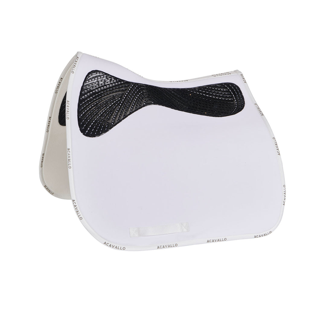 Saddle pad DS CW-CS twin sided gel grip WHITE