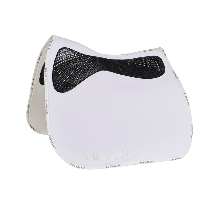 Saddle pad DS CW-CS twin sided gel grip WHITE
