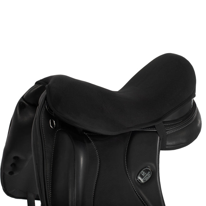 Dressage 10mm gel seat saver Dri-lex BLACK
