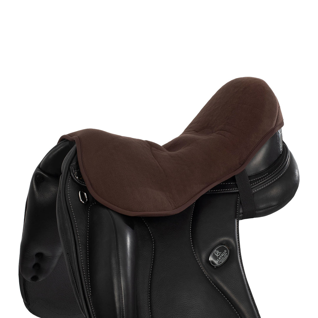 Ortho-Pubis seat saver dressage Hexagonal gel BROWN