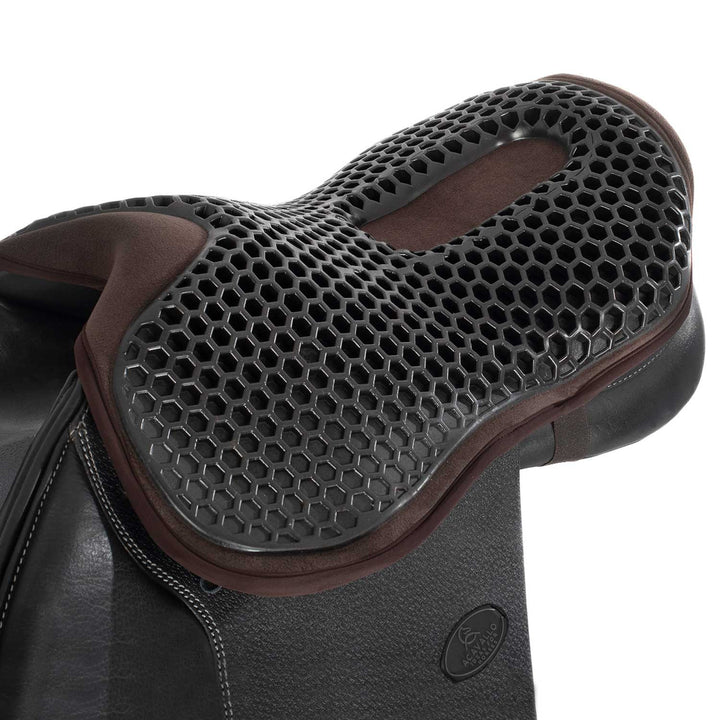 Ortho-Coccyx seat saver jumping Hexagonal gel BROWN
