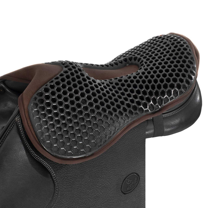 Ortho-Pubis seat saver jumping Hexagonal gel- BROWN