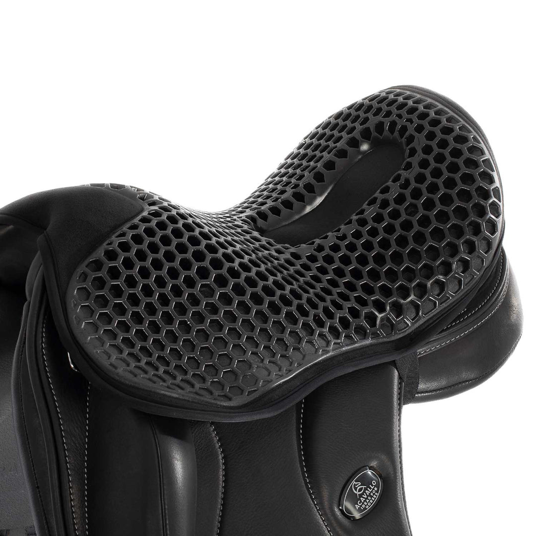 Ortho-Coccyx seat saver dressage Hexagonal ge BLACK
