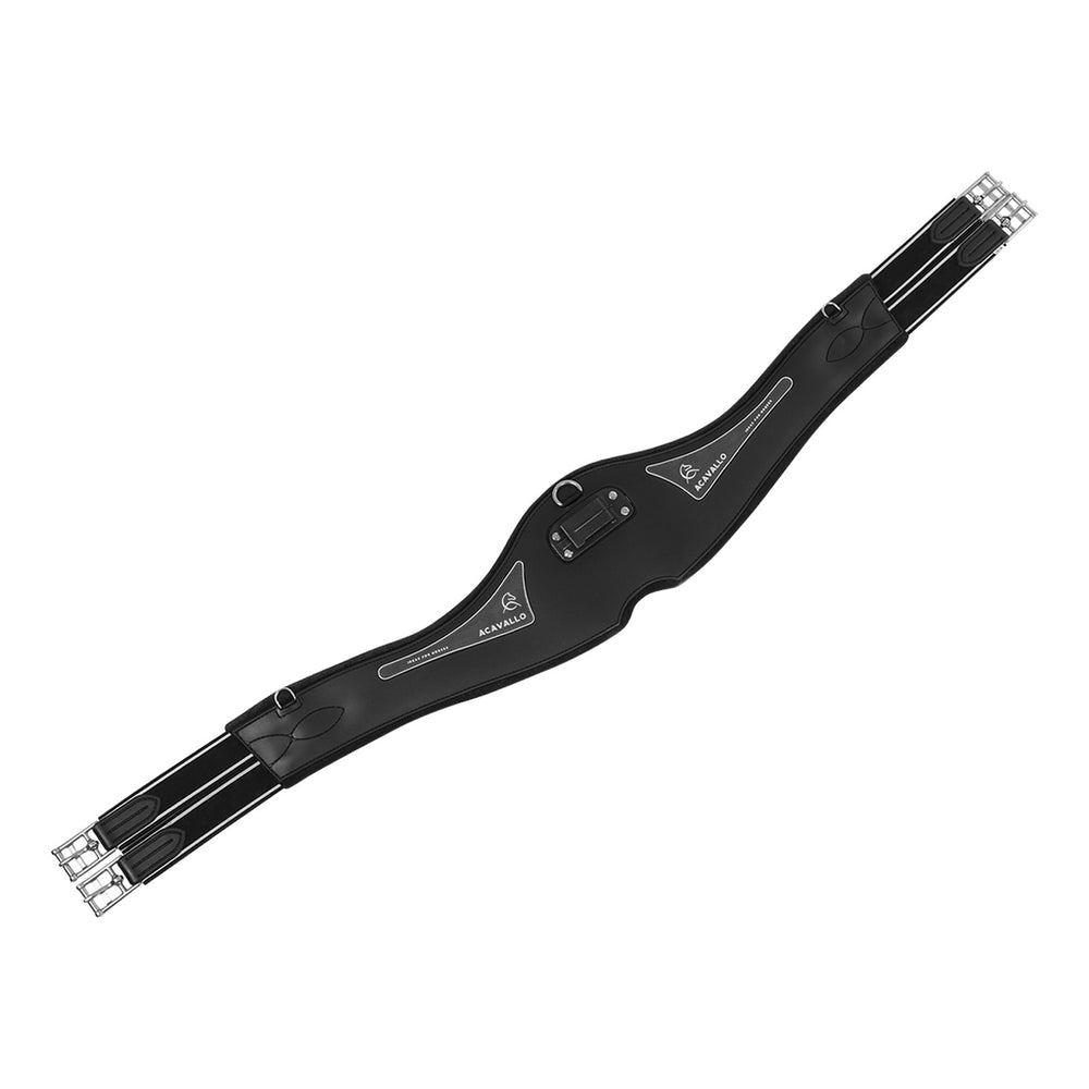 Jumping girth gel pvc BLACK