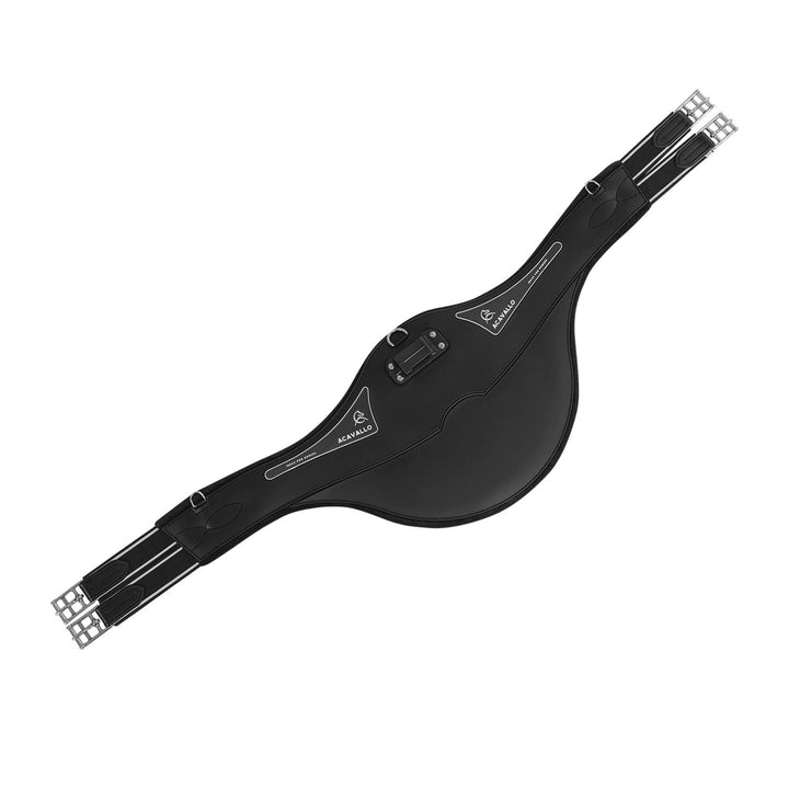 Jumping stud guard girth gel classic pvc BLACK