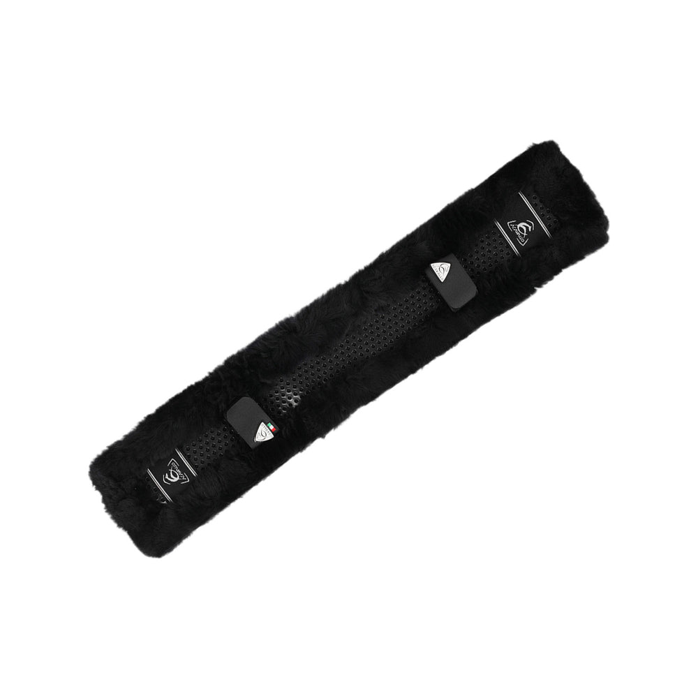 Girth sleeve gel classic sheepskin BLACK