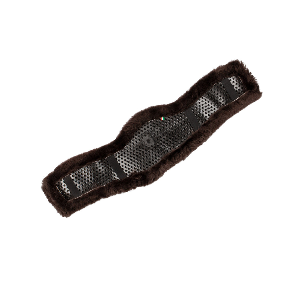Short girth sleeve classic gel sheepskin BROWN