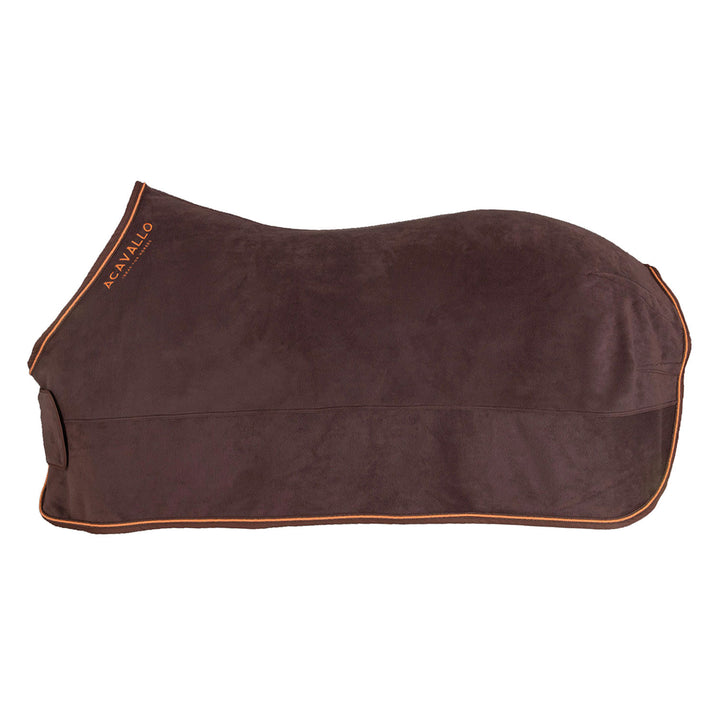 Fleece stable rug 800g BROWN/ORANGE