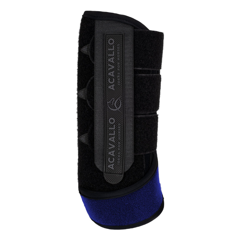 Neoprene front boots gel inserts BLUE