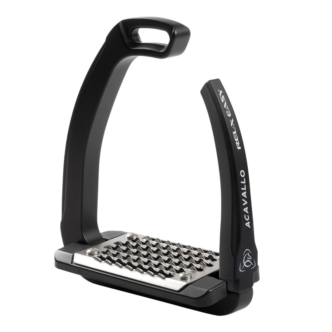 Rel-X EASY stirrups shaped arm BLACK