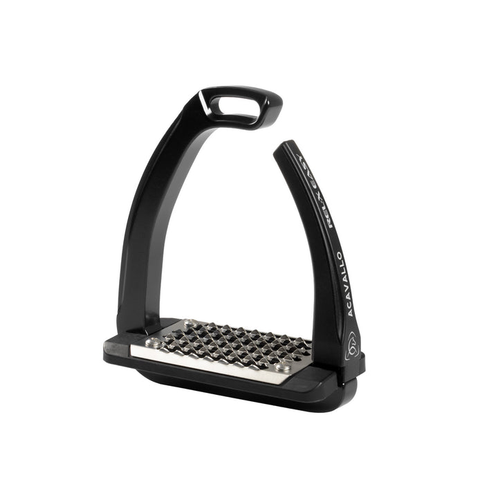 Rel-X EASY stirrups junior BLACK