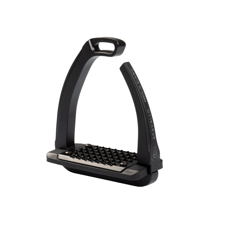 Rel-X EASY stirrups junior TOTAL BLACK
