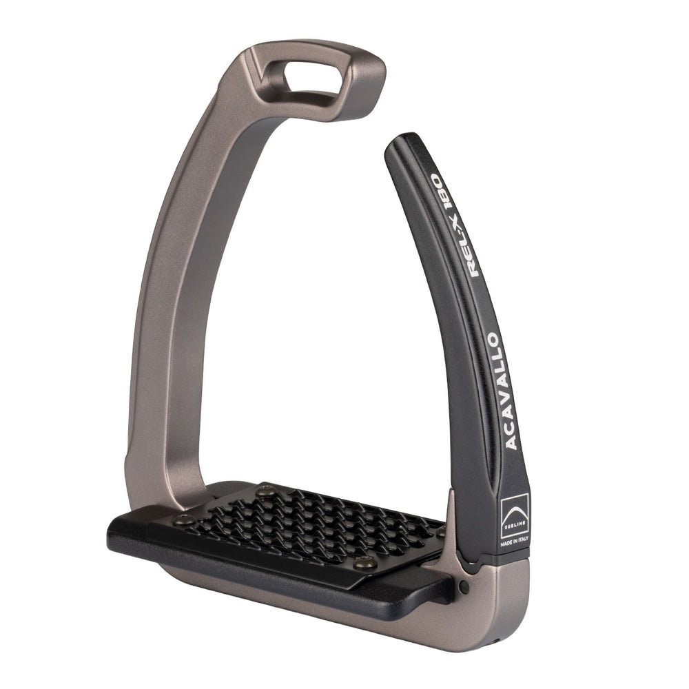 Rel-X 180 stirrups TITANIUM/BLACK
