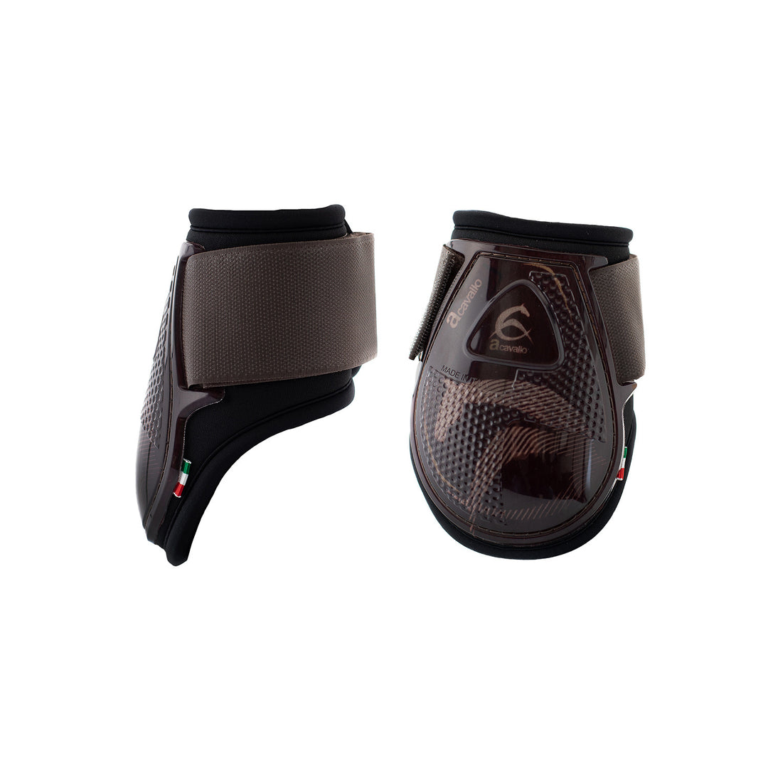 Opera young fetlock boots classic gel BROWN/TITANIUM GOLD