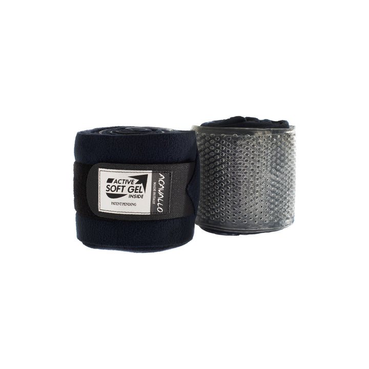 Gel and fleece bandages BLUE