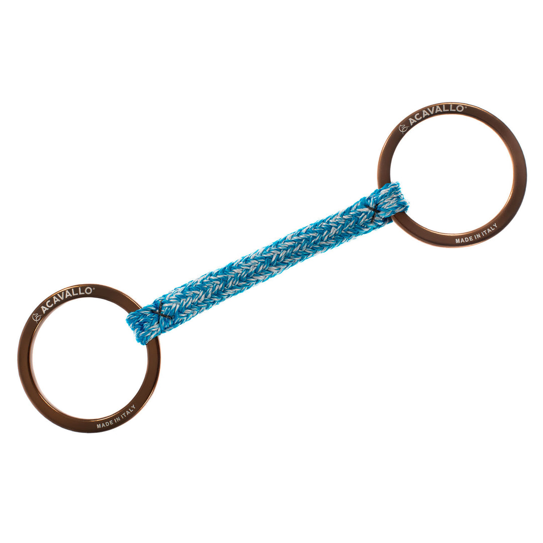 Jumpe Alupro snaffle bit BROWN