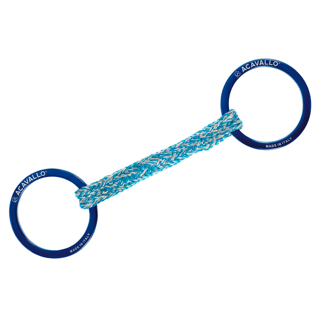 Jumpe Alupro snaffle bit BLUE