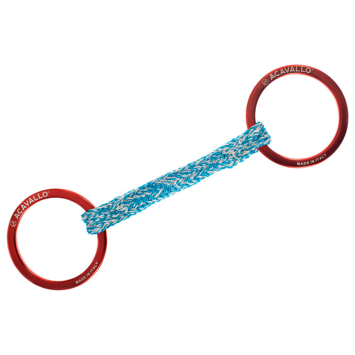 Jumpe Alupro snaffle bit RED