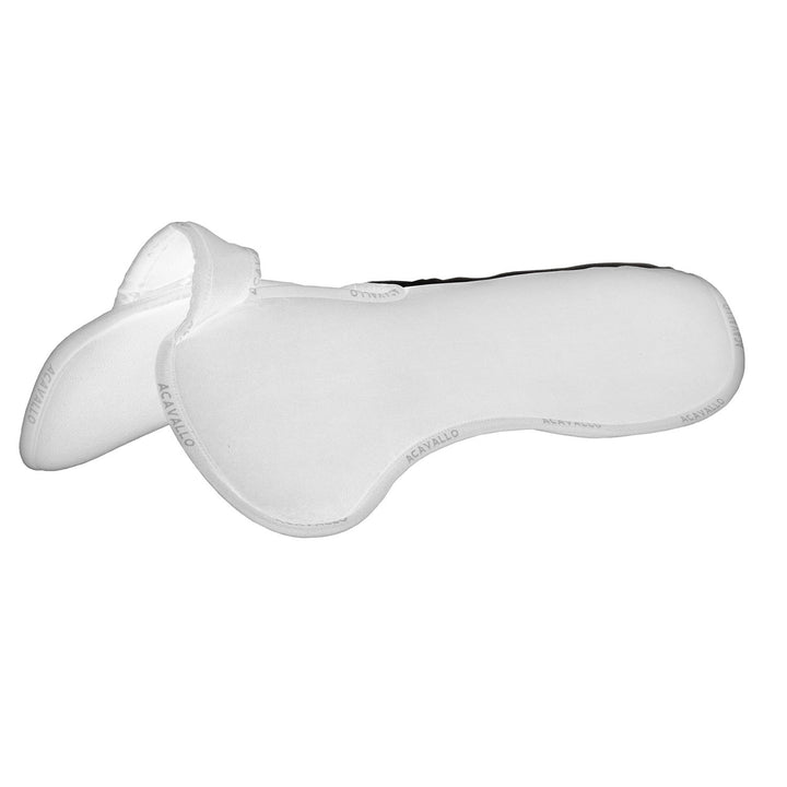 Piuma pad WFS pocket suede flat WHITE