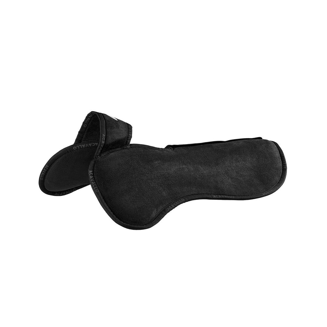 Piuma pad WFS pocket suede flat BLACK